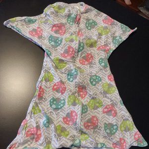 Ladybug Pattern Small Zipadee-Zip